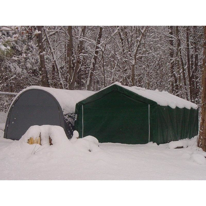 Rhino Shelter Garage 12’W x 20’L x 8’H (House Style)