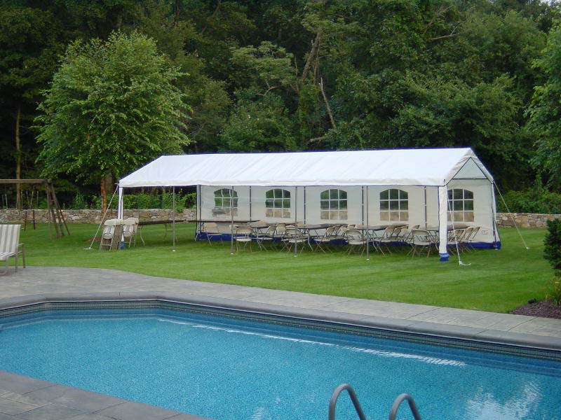 Rhino Shelter Party Tent 14’W x 32’L x 9’H