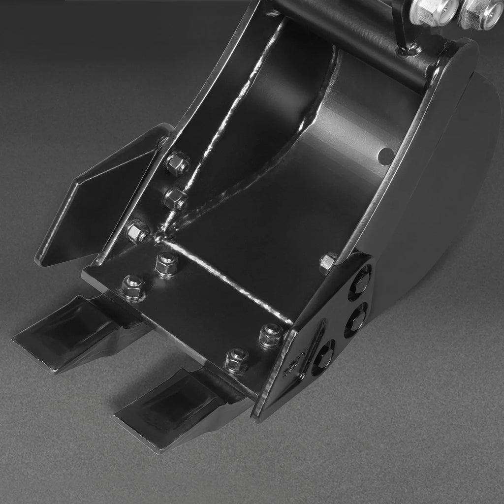 MechMaxx 4-Piece Mini Excavator Attachment Set for Mini Compact Excavator