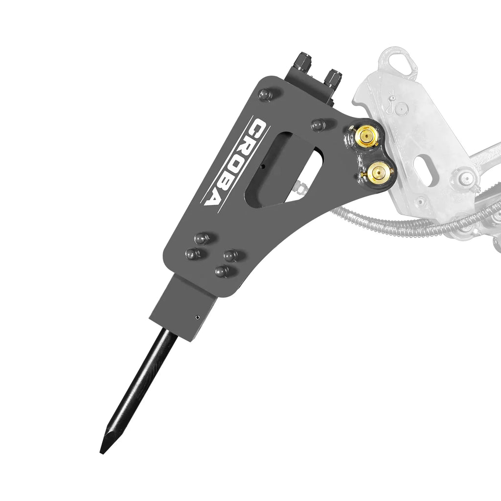 MechMaxx Hydraulic Breaker Hammer for Mini Compact Excavator MEC17, MEC17PRO