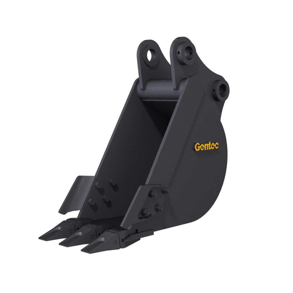 12" Digging Bucket Excavator Attachment for 4.0-5.9 Ton Excavators | Gentec