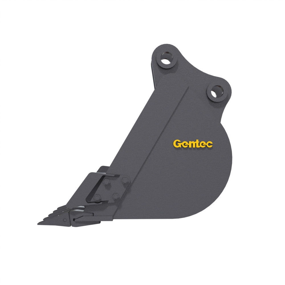 24" Digging Bucket Excavator Attachment for 4.0-5.9 Ton Excavators | Gentec