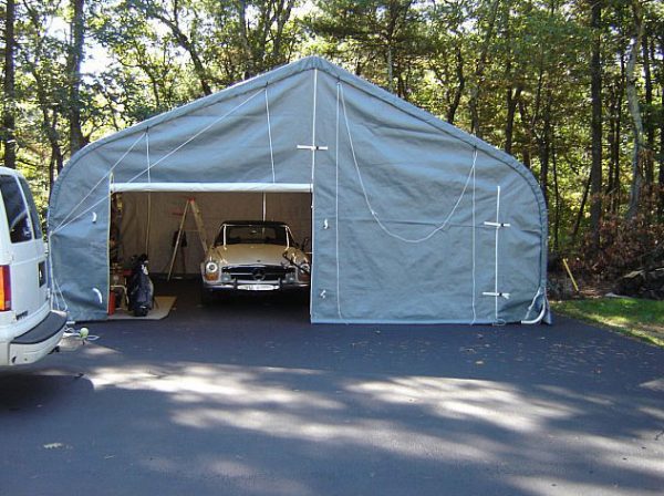 Rhino Shelter Instant Garage (Peak Style) 22’W x 24’L x 12’H