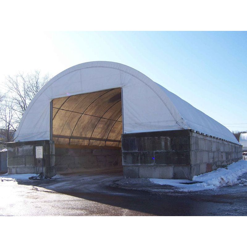 Rhino Shelter Portable Building (Round Style) 30’W x 40’L x 15’H