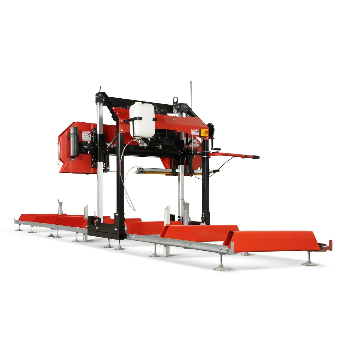 MechMaxx 32" Portable Sawmill, KOHLER CH440 429cc E-Start Gasoline Engine, 26.5" Board Width, 20' Track Length , SM-32