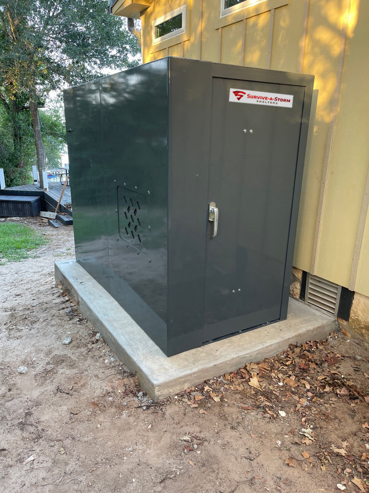 Survive-A-Storm Extreme Above-Ground Tornado Shelter