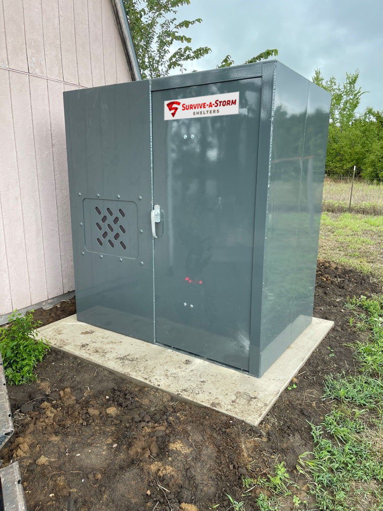 Survive-A-Storm Extreme Above-Ground Tornado Shelter