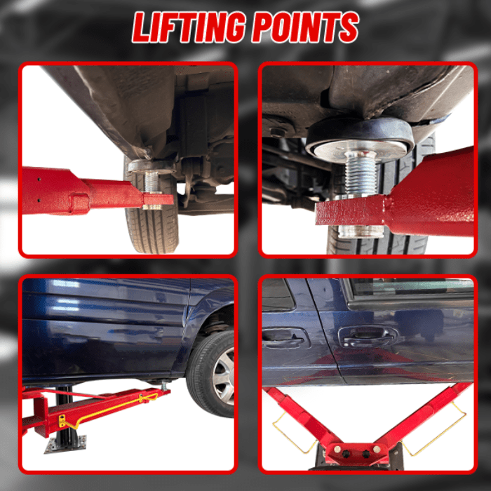 Katool 12,000 lb 2 Post Vehicle Lift - KT-AM120SD Heavy-Duty Shop Lift