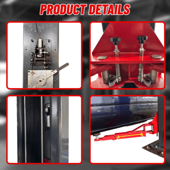 Katool 12,000 lb 2 Post Vehicle Lift - KT-AM120SD Heavy-Duty Shop Lift