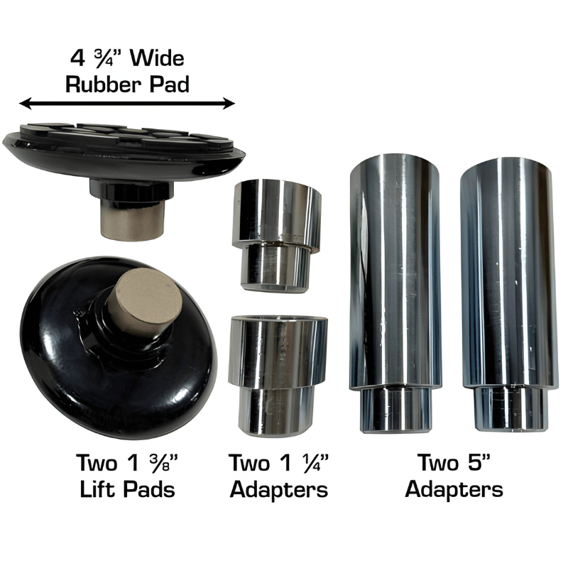 Atlas Automotive Pro9000 - 9000 lb - 4 Post Vehicle Lift with (2) RJ45A Rolling Bridge Jacks