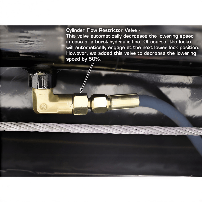 Atlas Automotive Pro9000 - 9000 lb - 4 Post Vehicle Lift with (2) RJ35 Rolling Bridge Jacks