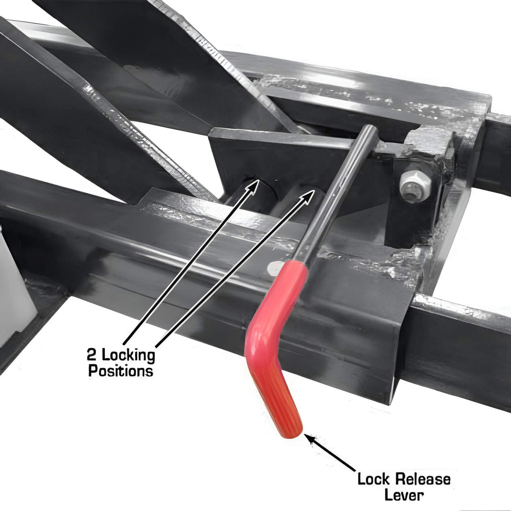Atlas Automotive PRO9000 - 9000 lb - 4 Post Vehicle Lift with (2) RJ6BK Rolling Bridge Jacks