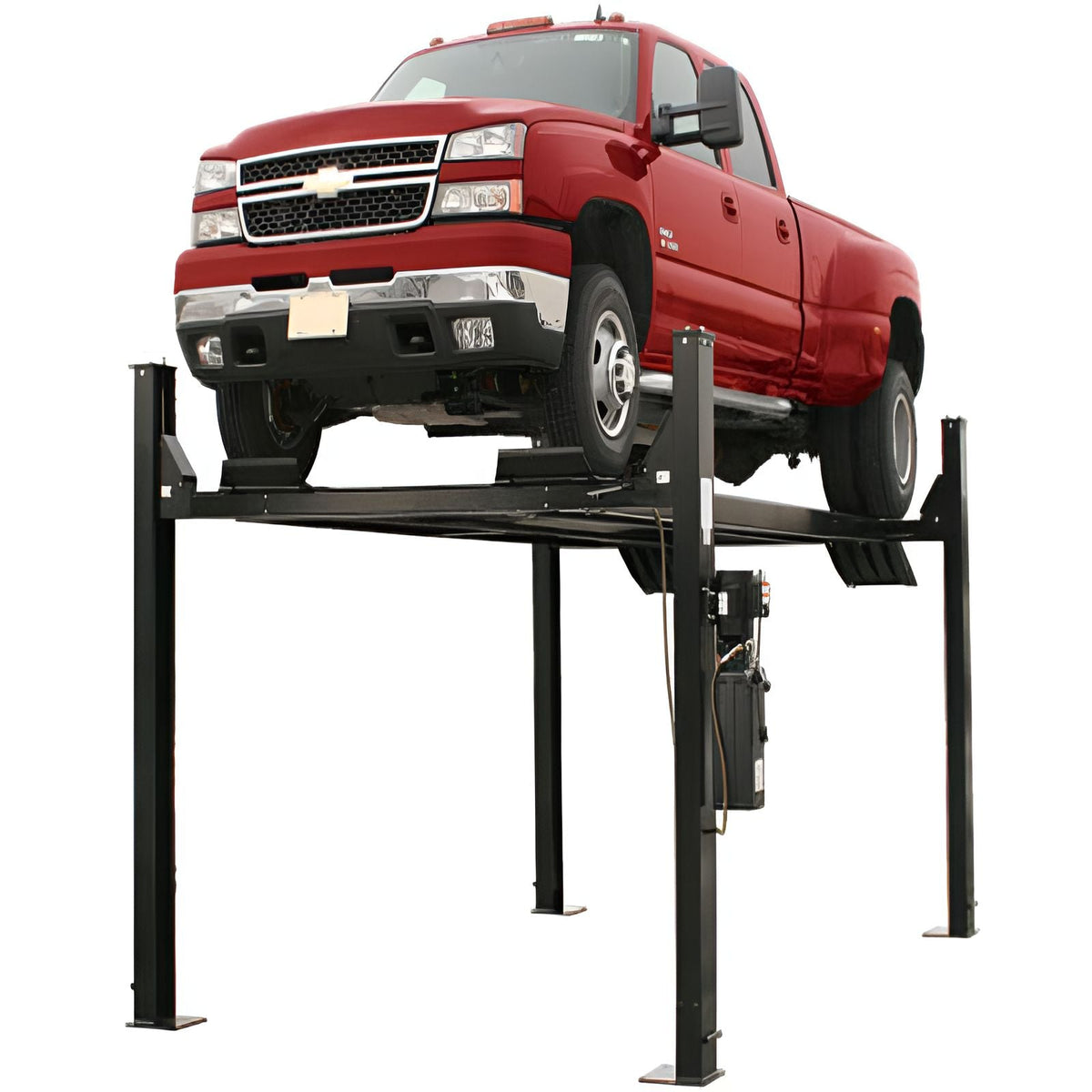 Atlas Automotive Pro9000 - 9000 lb - 4 Post Vehicle Lift with (2) RJ45A Rolling Bridge Jacks