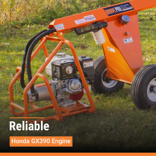 Brave Towable Auger | Hydraulic | Honda GX390