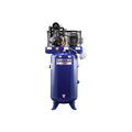 CASTAIR Industrial 80-Gallon Air Compressor – 7.5HP, Vertical Tank, 1-Phase 230V, 24.8 CFM @ 175 PSI