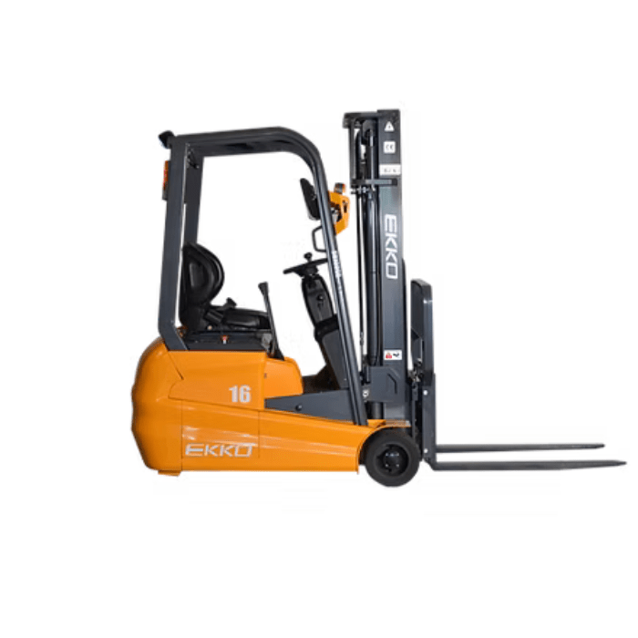 Ekko 3,500 lb Electric Forklift – 138" Max Lift Height - Lead Acid Battery EK16A-138