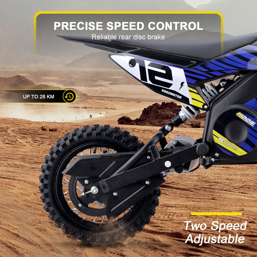 MotoTec 36V/8Ah 1000W (HP112E) Electric Dirt Bike