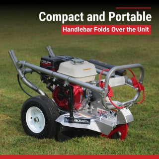Dosko Stump Grinder | Walk-Behind Mini 6 HP | Honda GX200
