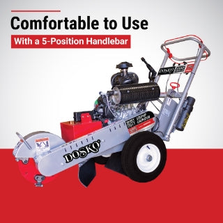 Dosko Stump Grinder | 20 HP Walk-Behind | Honda GX630