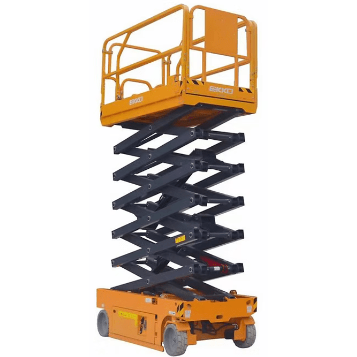 Ekko Scissor Lift – 468" Max Lift Height - Lead Acid Battery - ES120E