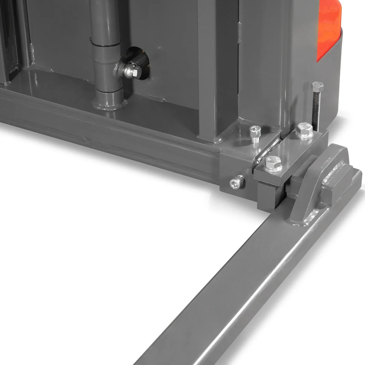 MechMaxx 2640lbs Lithium-ion Electric Straddle Stacker,  138" Lift,  Adjustable Legs & Forks,  F26-138S