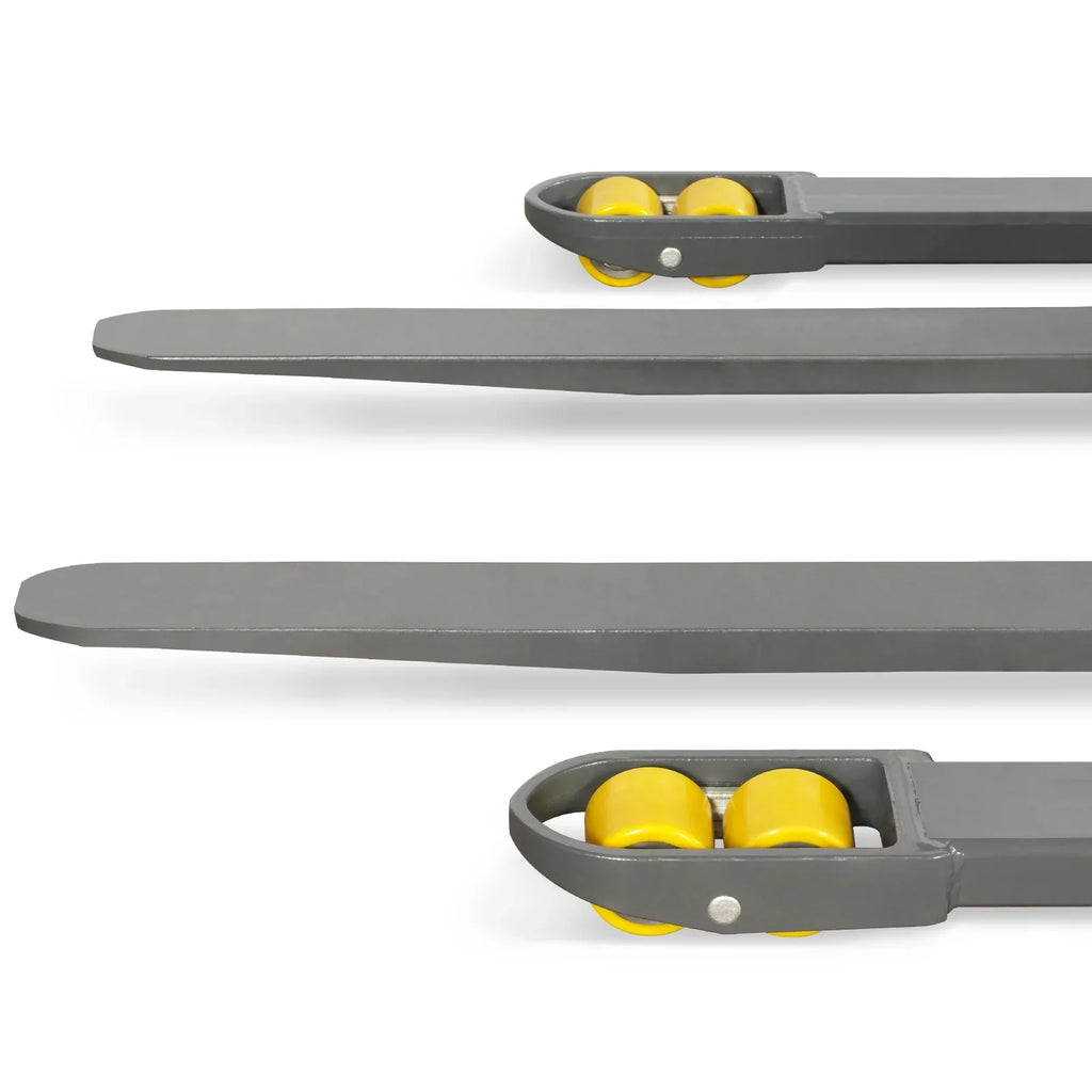 MechMaxx 2640lbs Lithium-ion Electric Straddle Stacker,  98" Lift,  Adjustable Legs & Forks,  F26-98S