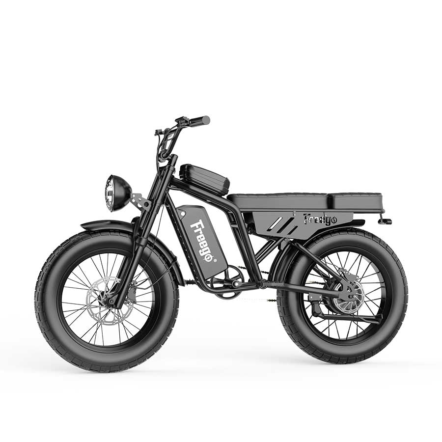 Freego Shotgun Lite F0 Fat Tire Electric Bike – Ideal for Short Riders 4'11"–5'11"