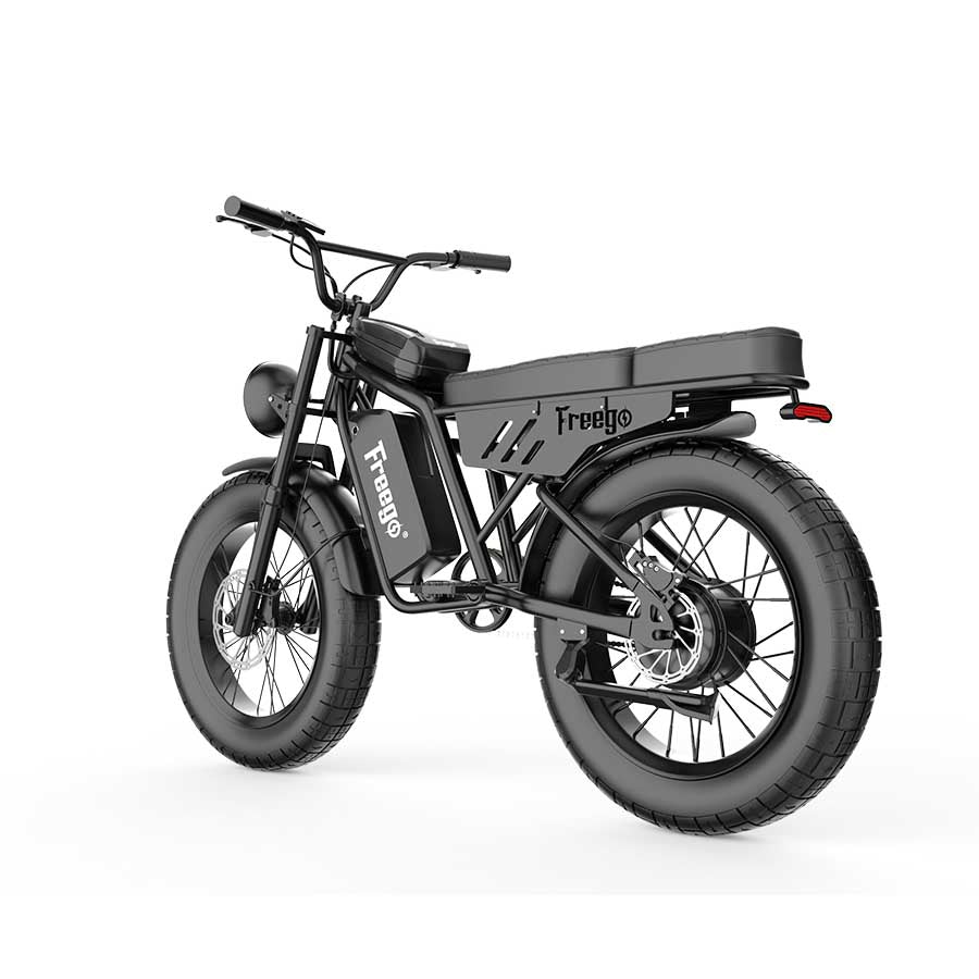 Freego Shotgun Lite F0 Fat Tire Electric Bike – Ideal for Short Riders 4'11"–5'11"
