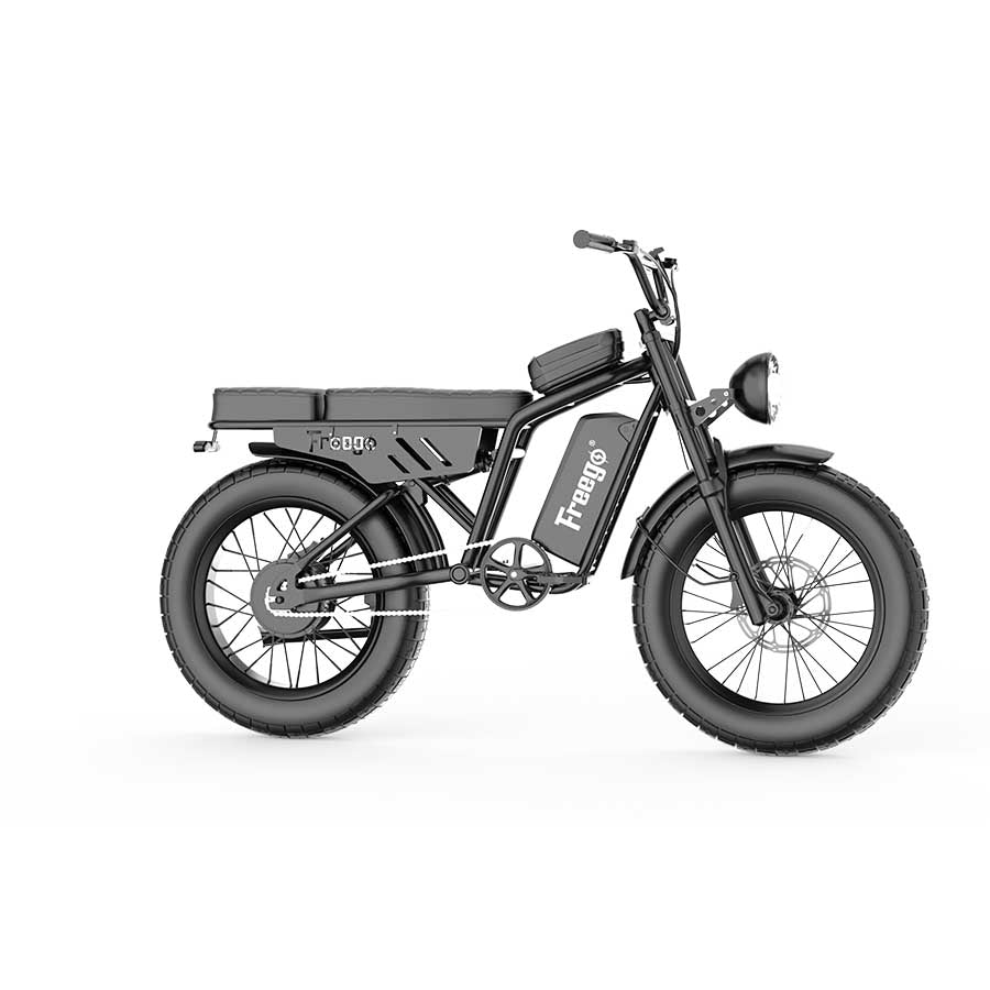 Freego Shotgun Lite F0 Fat Tire Electric Bike – Ideal for Short Riders 4'11"–5'11"