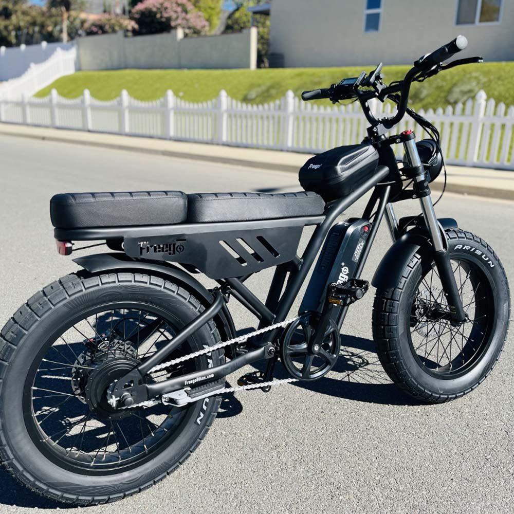 Freego Shotgun Lite F0 Fat Tire Electric Bike – Ideal for Short Riders 4'11"–5'11"