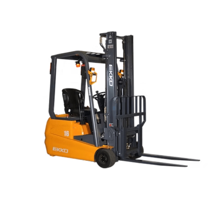 Ekko 3,500 lb Electric Forklift – 177" Max Lift Height - Lead Acid Battery - EK16A-177