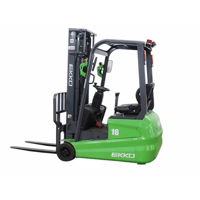 Ekko 3,500 lb Electric Forklift – 189" Max Lift Height - Lithium-iron Battery - EK16A-189LI
