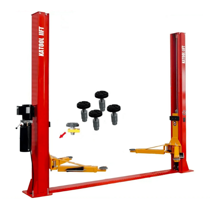 Katool 10,000 lb 2 Post Vehicle Lift - KT-H100 Heavy-Duty Shop Lift