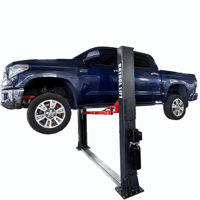 Katool 12,000 lb 2 Post Vehicle Lift  – KT-H120D - Single Lock Release Heavy-Duty Shop Lift