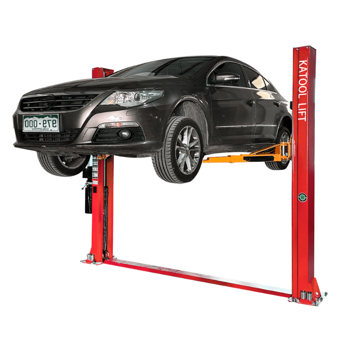 Katool 10,000 lb 2 Post Vehicle Lift - KT-H100 Heavy-Duty Shop Lift