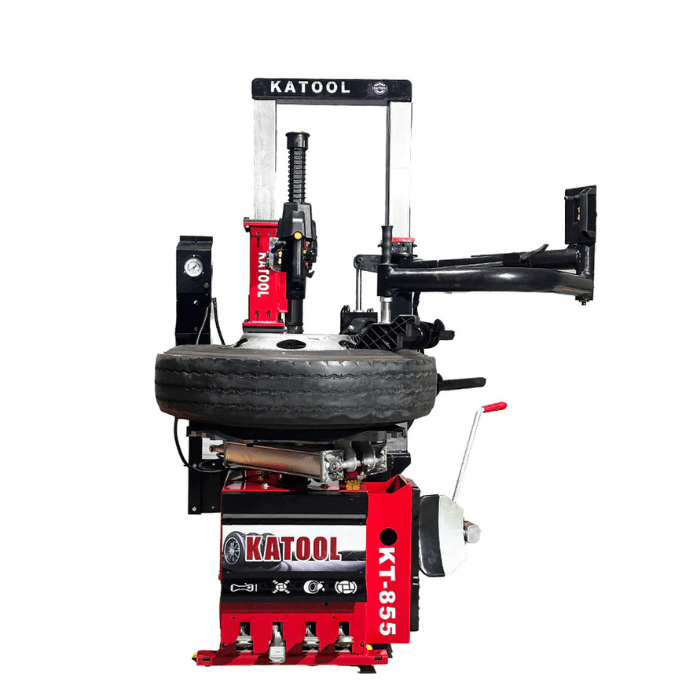 Katool KT-T855 Automatic Tire Changer and Vertical Tire Press Machine