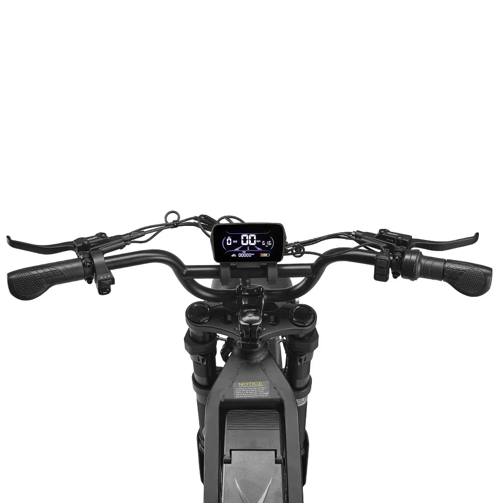 HappyRun G18 Pro 60V/35Ah 4500W Off-Road Electric Dirt Bike with Pedals