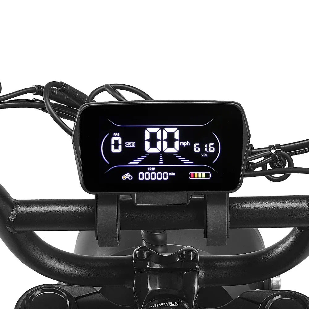 HappyRun G18 Pro 60V/35Ah 4500W Off-Road Electric Dirt Bike with Pedals