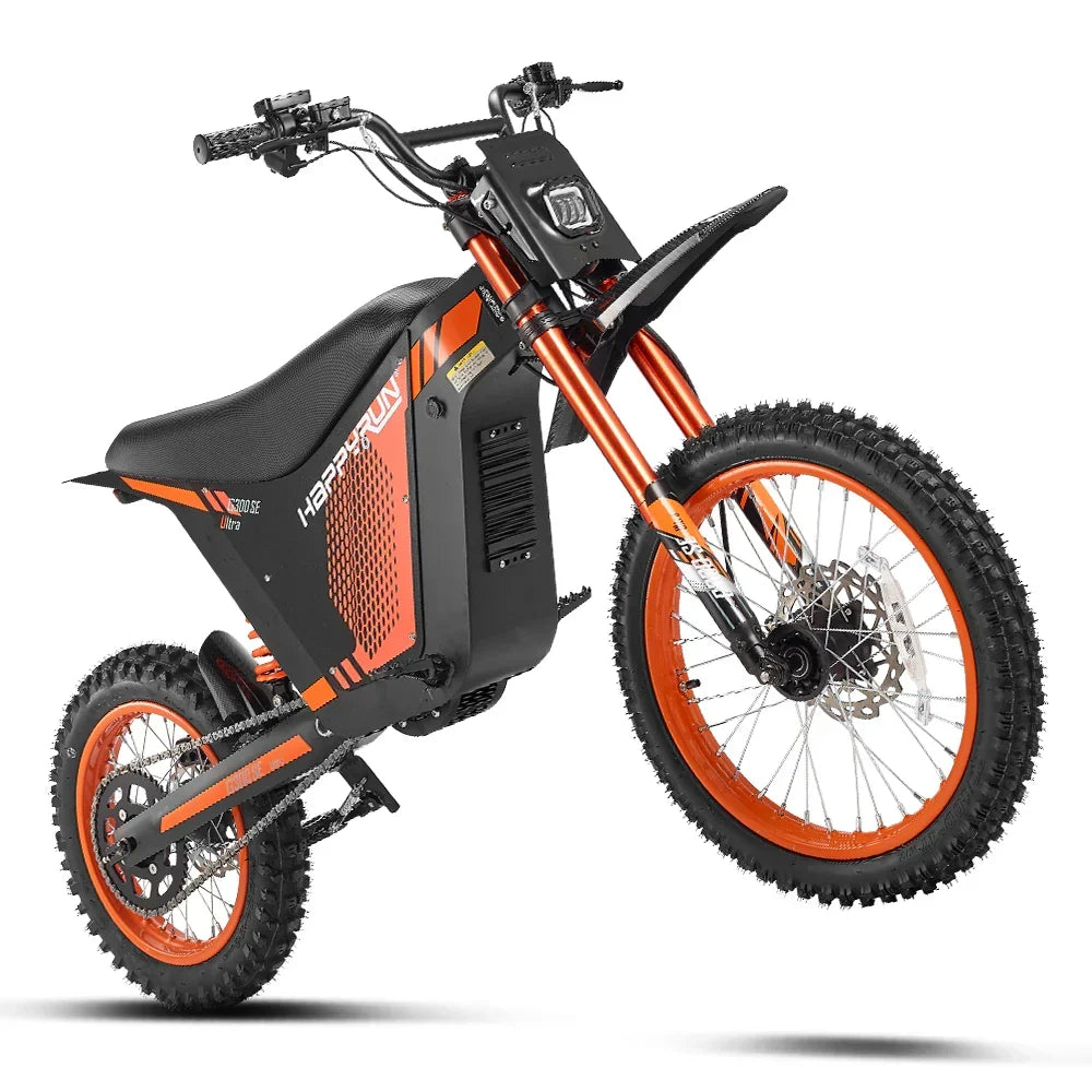 HappyRun G300 SE Ultra 60V/31Ah 6000W Off-Road Electric Dirt Bike - Teens & Adults