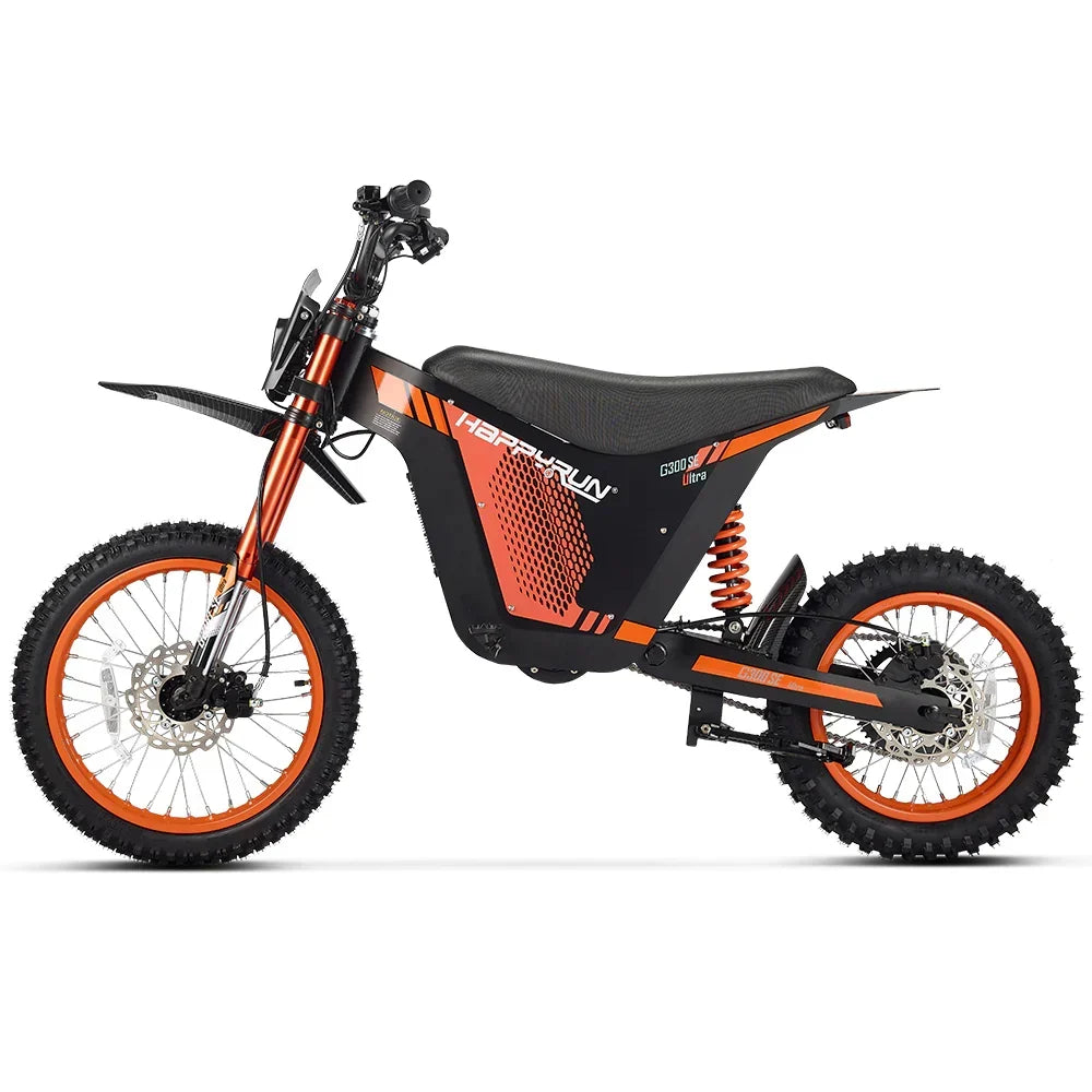HappyRun G300 SE Ultra 60V/31Ah 6000W Off-Road Electric Dirt Bike - Teens & Adults