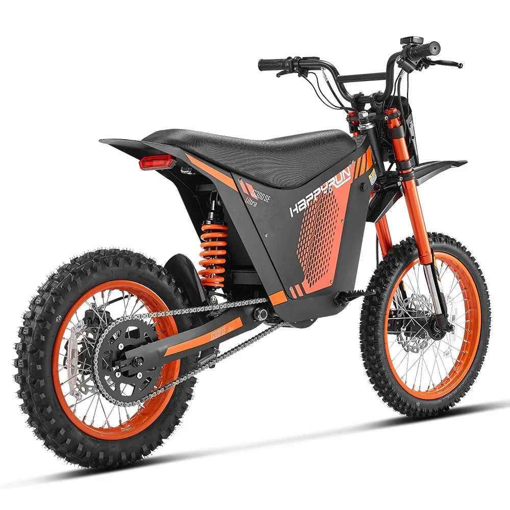 HappyRun G300 SE Ultra 60V/31Ah 6000W Off-Road Electric Dirt Bike - Teens & Adults