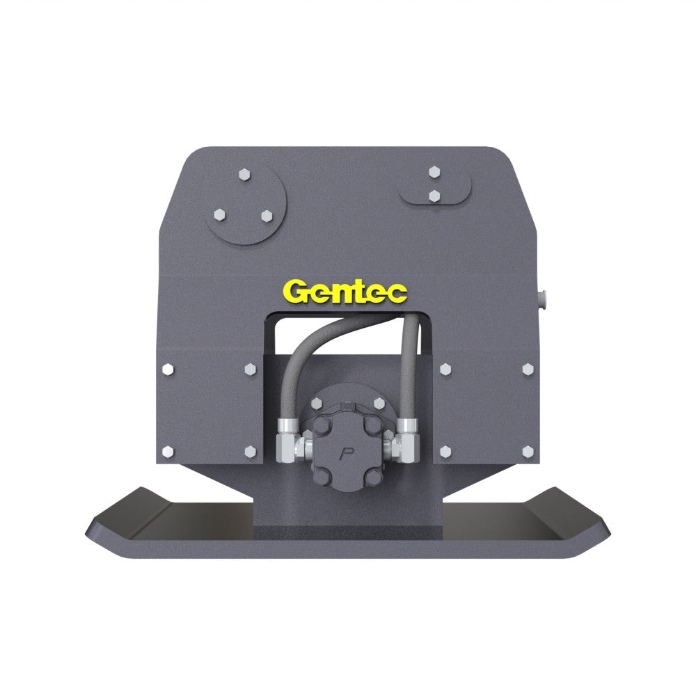 Hydraulic Plate Compactor Excavator Attachment for 15,000-33,500 lb Excavators | Gentec GE3000 / GE970