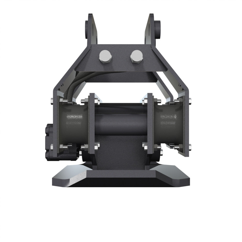 Pin-On Hydraulic Plate Compactor Excavator Attachment for 4,000 to 14,500 lb Excavators | Gentec GE870