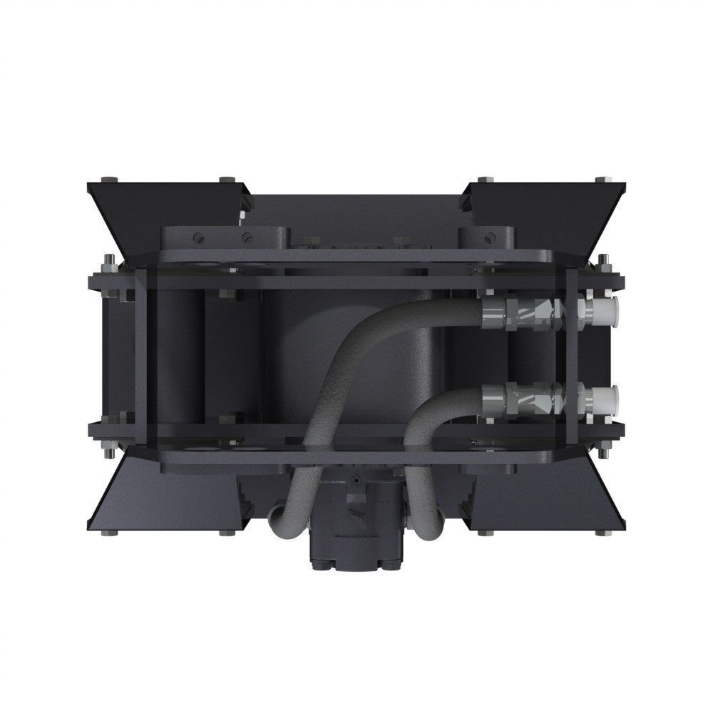 Pin-On Hydraulic Plate Compactor Excavator Attachment for 4,000 to 14,500 lb Excavators | Gentec GE870