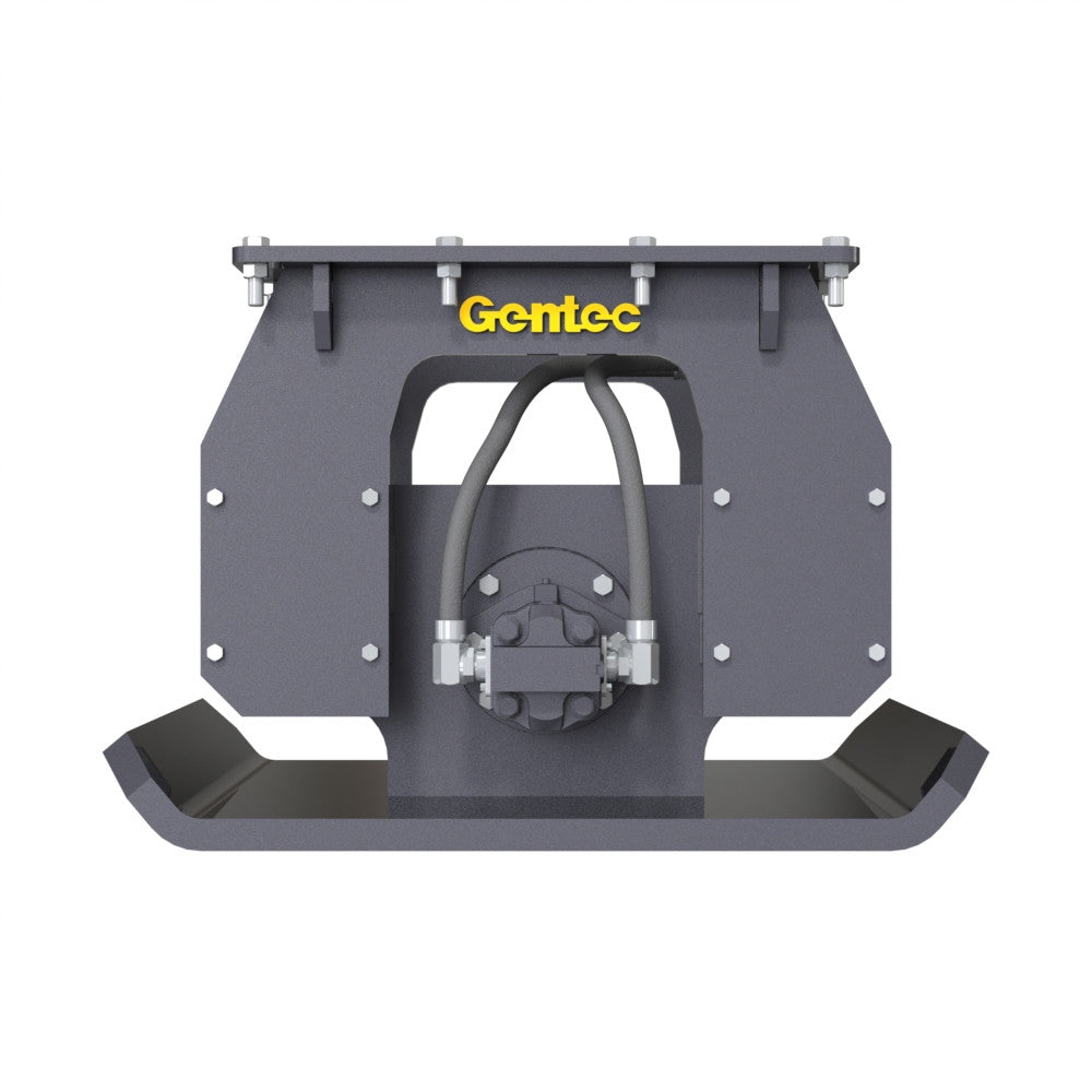 Hydraulic Plate Compactor Excavator Attachment for 34,000-66,000 lb Excavators | Gentec GE980F