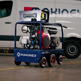 Makinex Industrial Generator 32kW | Dual Honda GX690 | 480V