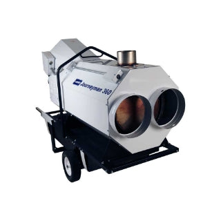 LB White Journeyman 360 Oil Indirect Fired Portable Heater| 360,000 BTUH | Diesel | Vented
