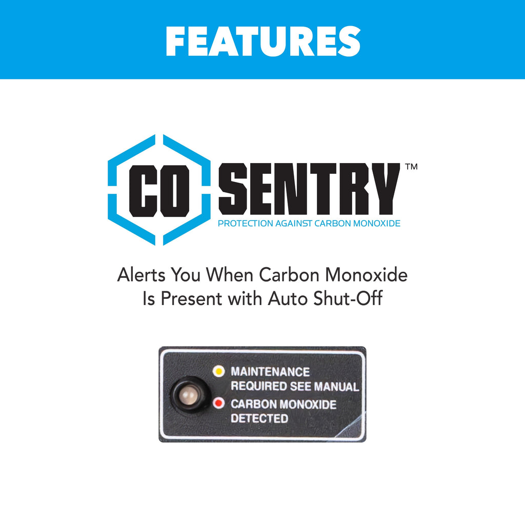 Pulsar 9,500 Watt Dual-Fuel Inverter Generator with CO Sentry