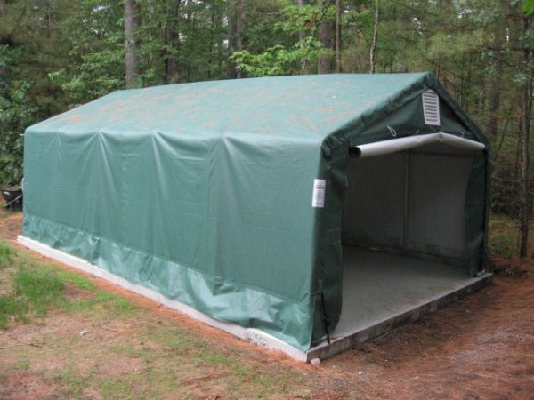 Rhino Shelter 12’W x 40’L x 8’H – (Extended House Style Garage)