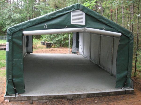 Rhino Shelter 12’W x 40’L x 8’H – (Extended House Style Garage)